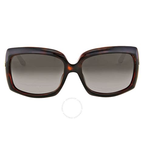 Dior My Lady Grey Gradient Oversized Sunglasses 